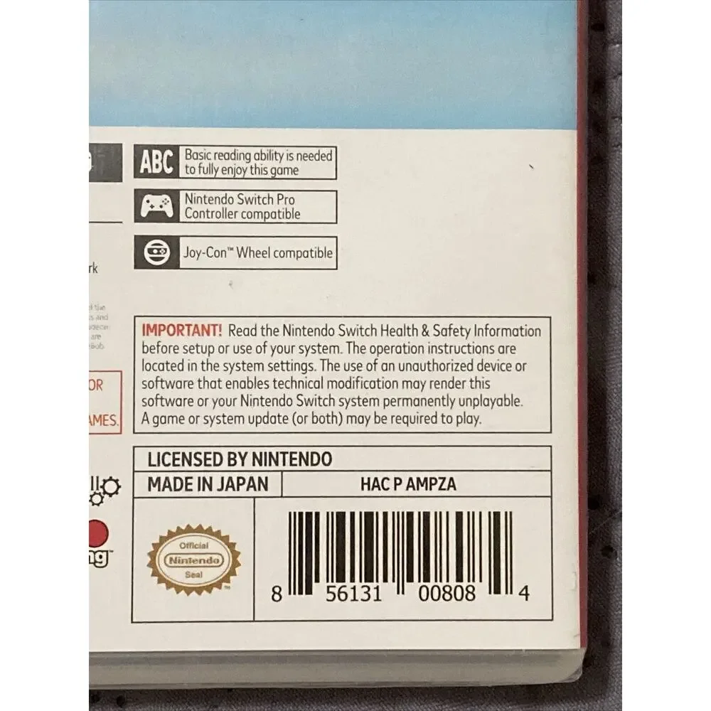 Nickelodeon Kart Racers Racing Game Nintendo Switch BRAND NEW FACTORY SEALED‎